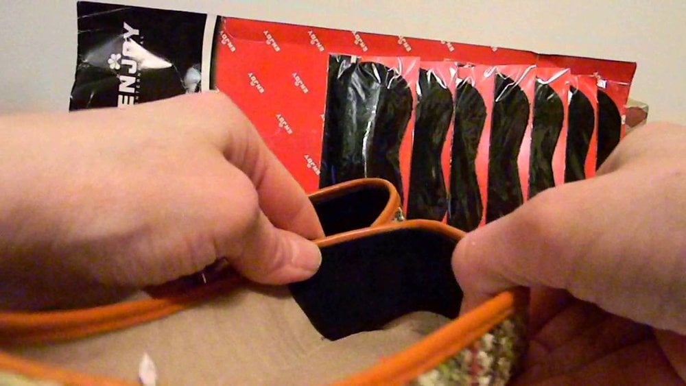 Heel Grips help prevent your feet from sliding on your heels.