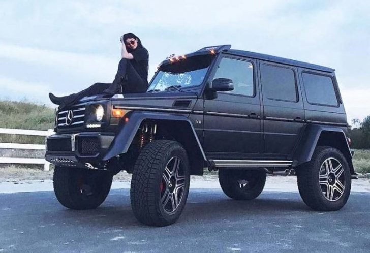 Jenner's G Wagon hails as her status symbol car all through these years.