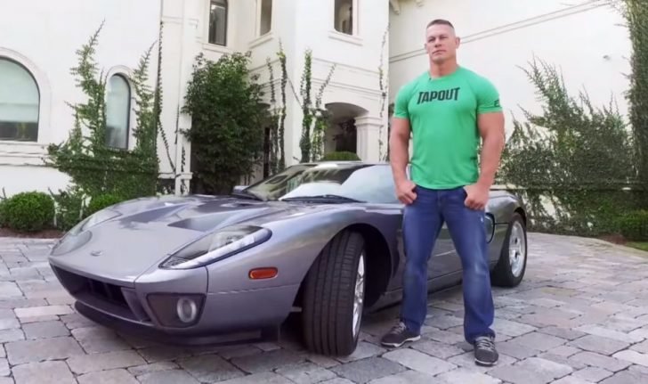 Cena earned an astounding $1.52 million as he sold his Ford GT to the first owner after him.