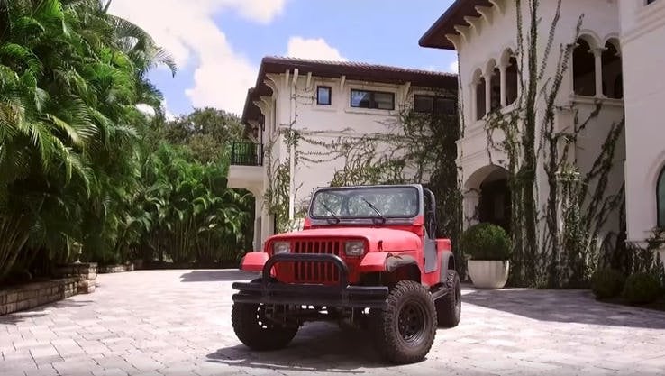 While maintaining his three-decade 1989 Jeep Wrangler is hard, Cena says he can't bear to part and get rid of his beloved car.