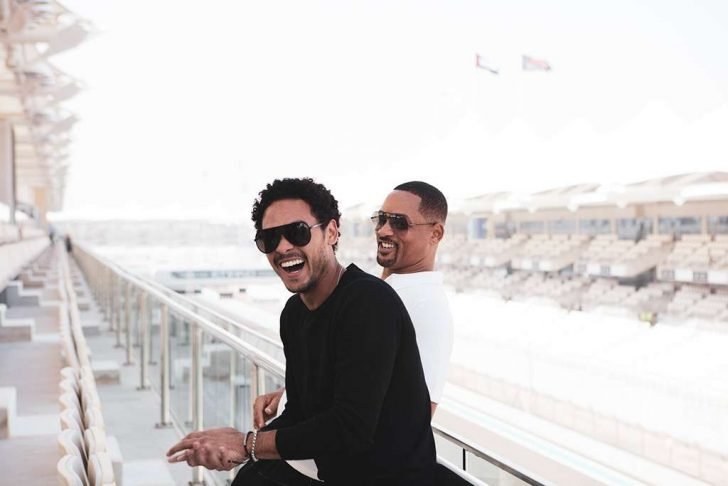 Smith says he supports his son's dreams to dominate the car racing industry and he'll be on his side as he carves his own journey along the way.