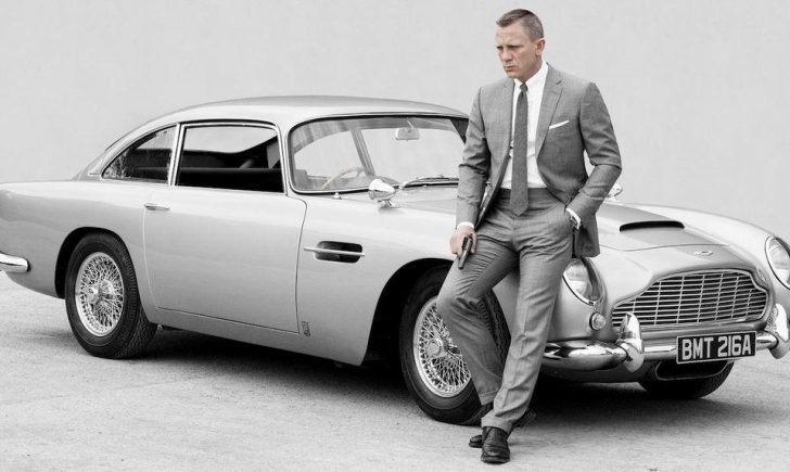 James Bond debuted an Aston Martin car for the first time in the 1964 film entitled