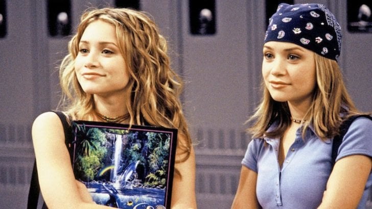 The Olsen twins rose to popularity after starring in Full House.