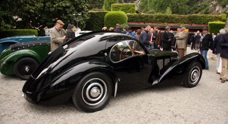 Lauren said he instantly fell in love with Bugatti Atlantic, that's why he acquired this rare gem in a heartbeat in 1988.