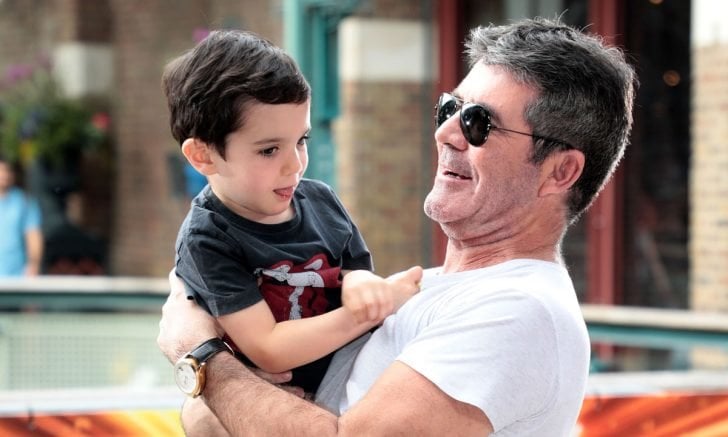 Despite the massive age gap between Simon and his son, the renowned TV producer reveals he's having a great time bonding with Eric.