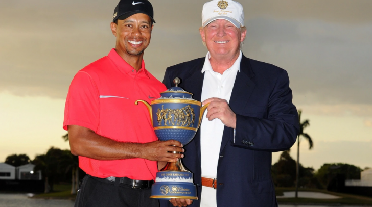 President Trump didn't miss to congratulate his long-time golf friend, Tiger Woods, for his victory.