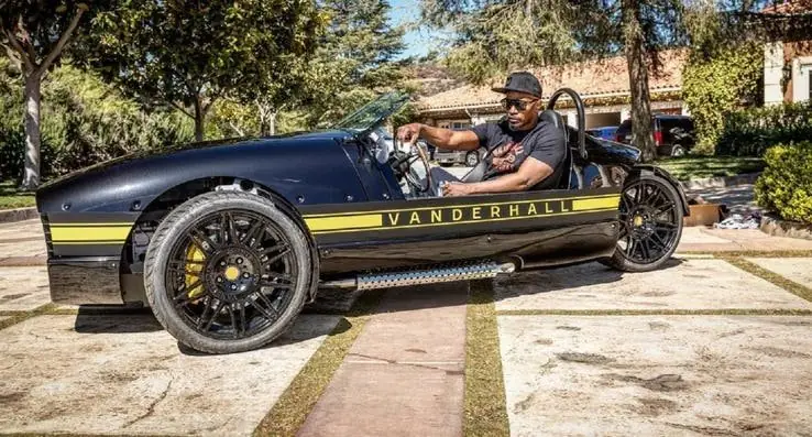 Jamie didn't miss including this rare three-wheeled car in his collection.