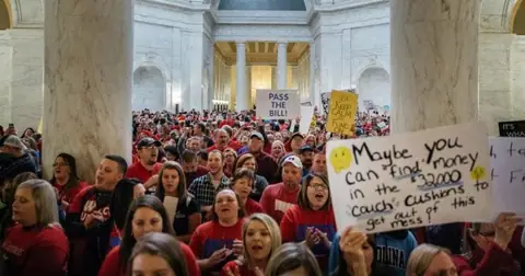 Solidarity Forever: Oklahoma Teachers still on Strike Despite $6,100 Pay Raise