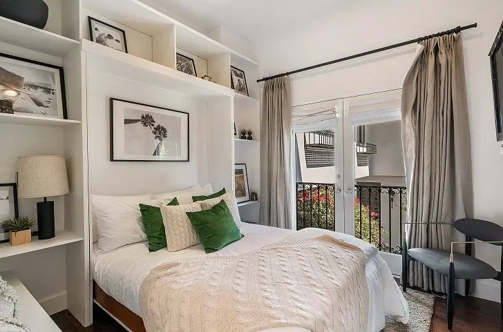 The new Master of the House can enjoy staying in his large bedroom that leads to his private quarters where he or she can live in peace.