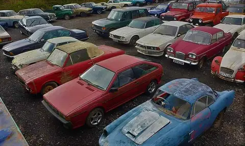 This Cool Collection of 135 Vintage Cars Was Just Recovered in The Most Unlikely Location