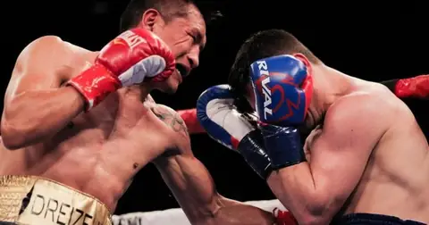 U.S. Pro Boxer Dons Trump Border Wall Themed Trunks, Gets Floored by Mexican!