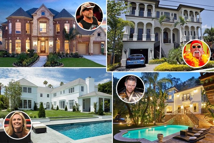 THESE SUPER FANCY WRESTLING STAR HOMES ARE A SITE TO SEE - Cash Roadster