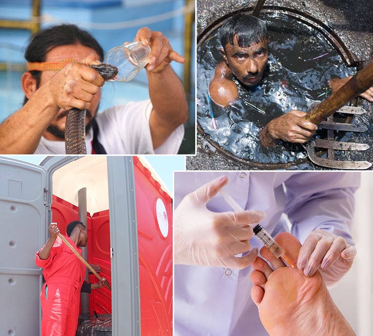 30 Of The World's Worst Jobs You'll Be Thankful You Never Have To Do In