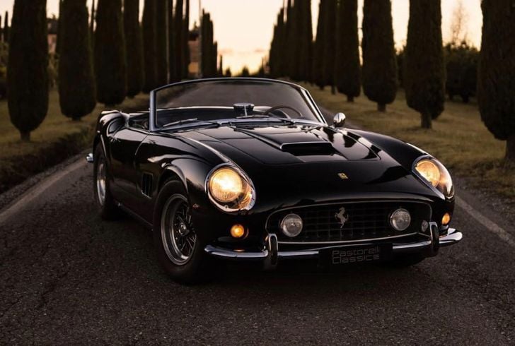 Black Beauty: Ferrari 250 GT California Spyder from Cage's Collection"