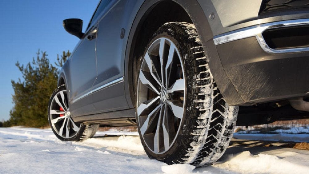 Winter tyres improve safety in cold weather.