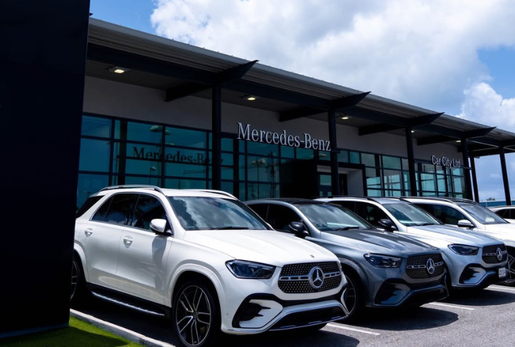 Mercedes-Benz luxury car sales strategy.