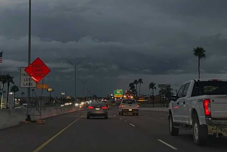 Texas city roads with safe traffic