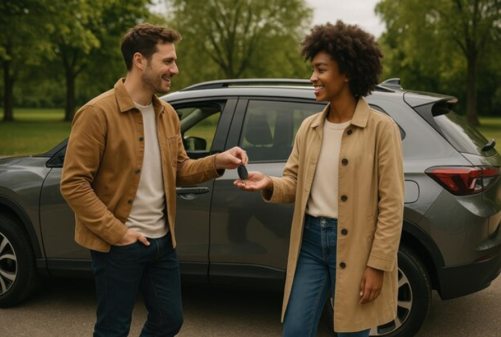 Driver gets permission to use car