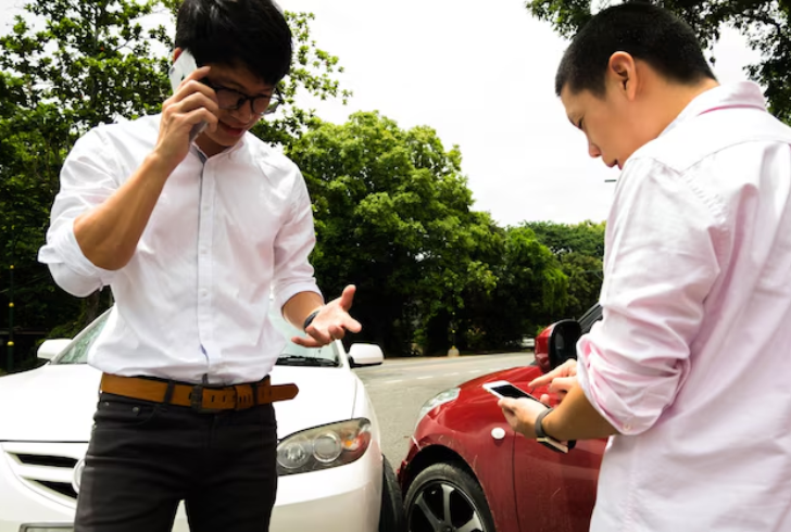 Third-party auto insurance claim process